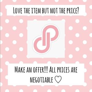 All prices are negotiable ♡